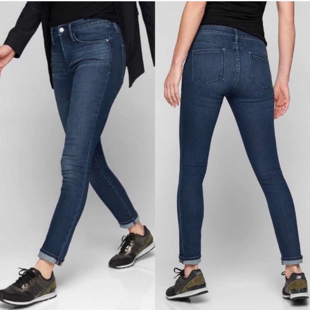 NWOT Athleta Hi-Rise Skinny Jeans Sz 6 or 28 W - Picture 2 of 8